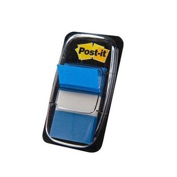 Post-it Index 680 Dispensador 1x50 Azul -12u-