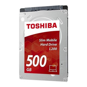 Toshiba 2.5" Disco Duro 500gb L200 - Slim Mobile Bulk 8mb 5400rpm