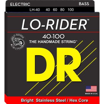 Juego De Cuerdas Para Bajo Dr Lh-40 Low Rider