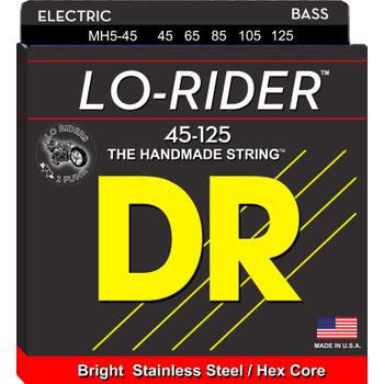 Juego De Cuerdas Para Bajo Dr Mh5-45 Low Rider