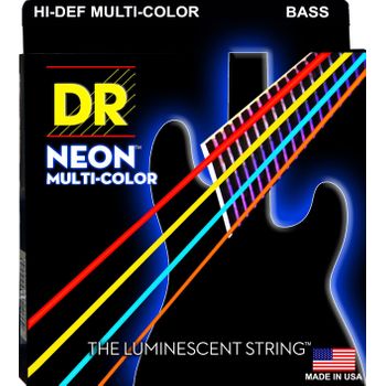 Juego De Cuerdas Para Bajo Dr Mcb-45 Multi-color