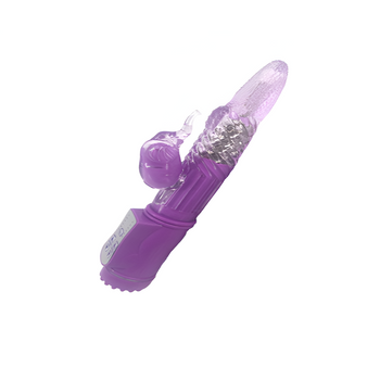 Consolador Vibrador De Elefante Con Parte Superior Rotatoria Y Parte Inferior Con Vibración De 25.8 Cm (zxt-71)  - Nuevo, Envío 24h!!