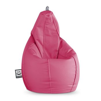 Puff Pera Polipiel Indoor Fucsia Happers Xxl