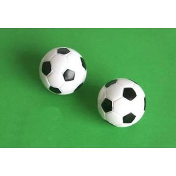 6 piezas de futbolín 36mm bolas de plástico para la máquina de futbolín