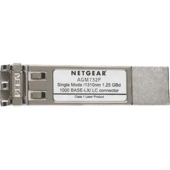 Netgear - Fibre Gigabit 1000base-lx (lc) Sfp Gbic Module Componente De Interruptor De Red