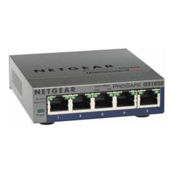 Switch De Sobremesa Netgear Gs105e-200pes        5p Gigabit Rj45