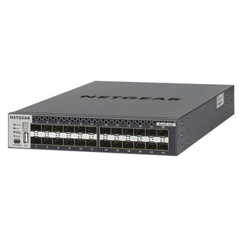 Switch Netgear Xsm4324fs-100nes     Negro