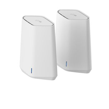 Netgear Orbi Pro Wifi 6 Mini Ax1800 Mesh System Pack Of 2 (sxk30) Router Inalã¡mbrico Gigabit Ethernet Doble Banda (2,4 Ghz / 5 Ghz) 5g Blanco