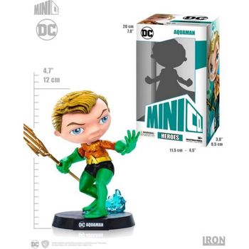 Figura Mini Co Dc Comics Aquaman