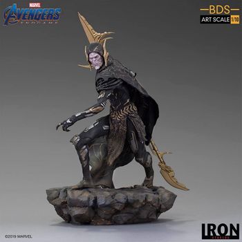 Figura Bds Art Scale 1/10 Marvel Los Vengadores: Endgame Orden Oscura Corvus Glaive