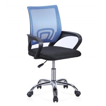 Silla De Oficina Ergonomica Silla De Trabajo Con Ruedas Blanca con Ofertas  en Carrefour