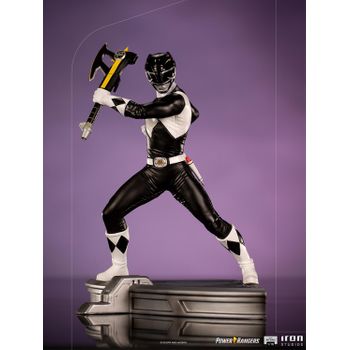 Figura Ranger Negro Mighty Morphin Power Rangers Escala 1/10