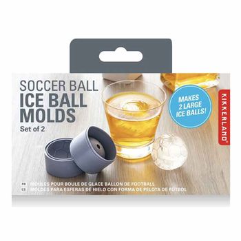 Molde De Cubitos De Hielo - Forma De Balón De Fútbol