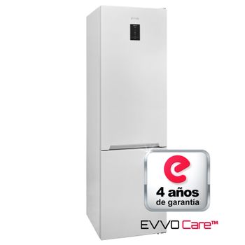 Frigorífico Combi INFINITON FGC-218BC - Puerta cristal negro, 2 metros, 351  litros, A++ Inverter, No Frost Total