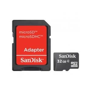 Sandisk Tarjeta Microsdhc 32gb Sdsdqb-032g-b35 (con Adaptador)