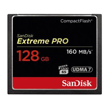 Sandisk Extreme Pro Compact Flash Sdcfxps-128g-x46 128gb