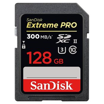 Sandisk Tarjeta Sdxc 128gb Clase 10 Uhs-ii U3 Extreme Pro
