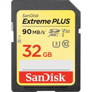 Sandisk - Extremeplus 32 Gb Sdhc Uhs-i Clase 10