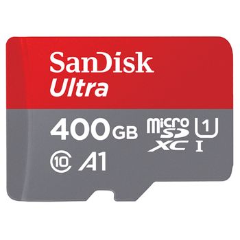 Sandisk Tarjeta Microsdxc 400gb Clase A1 Uhs-i U1 Ultra Android C/adaptador