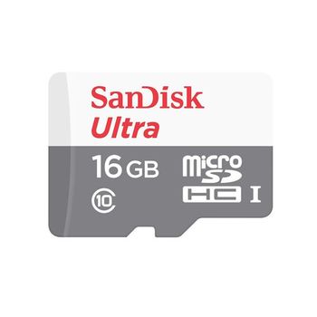 Sandisk Tarjeta Microsdhc 16gb Clase 10 Uhs-i Ultra Android Sdsquns-016g-gn3mn