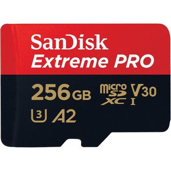 Sandisk Extreme Pro Microsdxc 256gb + Sd Adapter + Rescue Pr