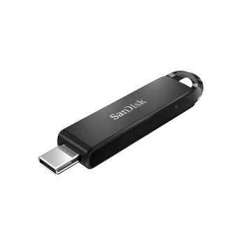 Memoria Usb Sandisk Ultra 256 Gb Usb C Negro