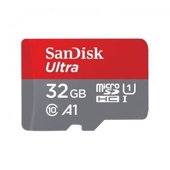 Sandisk - Ultra Microsd 32 Gb Minisdhc Uhs-i Clase 10 - Sdsqunr-032g-gn6ta