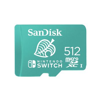 Sandisk - Sdsqxao-512g-gnczn Memoria Flash 512 Gb Microsdxc Uhs-i