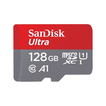 Sandisk - Ultra Microsd 128 Gb Microsdxc Uhs-i Clase 10 - Sdsqunr-128g-gn6ta