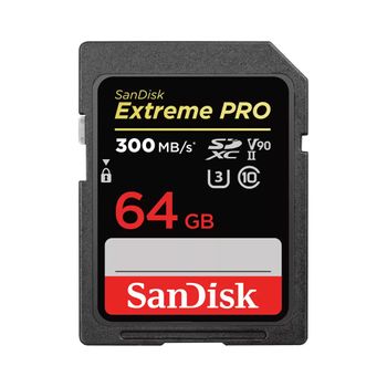 Tarjeta De Memoria Micro Sd Con Adaptador Sandisk Sdsdxdk-064g-gn4in   64 Gb Sdxc Uhs-ii