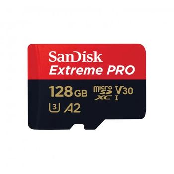 Sandisk - Extreme Pro 128 Gb Microsdxc Uhs-i Clase 10