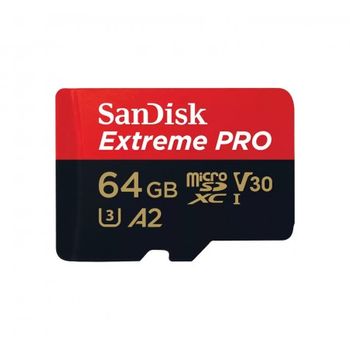 Sandisk - Extreme Pro 64 Gb Microsdxc Uhs-i Clase 10