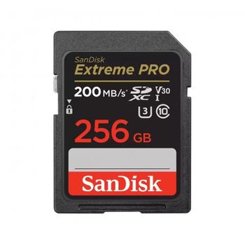 Sandisk - Extreme Pro 256 Gb Sdxc Uhs-i Clase 10