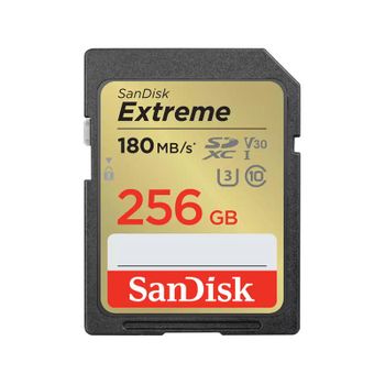 Sandisk Extreme 256 Gb Sdxc, Sdsdxvv-256g-gncin