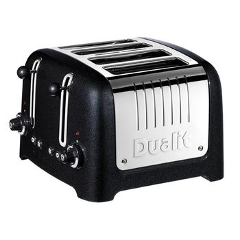 Dualit Tostadora 4 Ranuras 2200w Negra - 46225