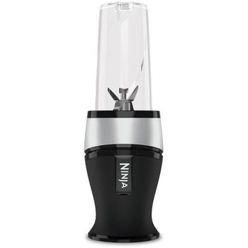 Batidora de vaso  Ninja BN750EU, 1200 W, 2.1 l, Vaso individual 0.7 l,  Tecnología Auto-iQ, Negro