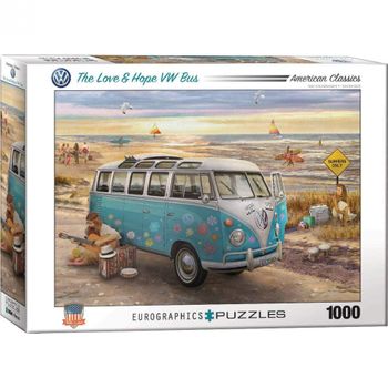 Puzzle The Love And Hope Vw Bus 1000 Piezas