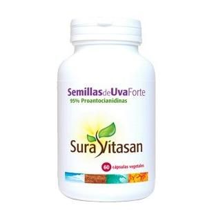 Semilla De Uva Forte Suravitasan 60 Cápsulas