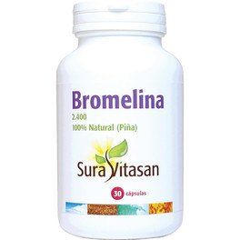 Sura Vitasan Bromelina 2.400 500 Mg 30 Caps