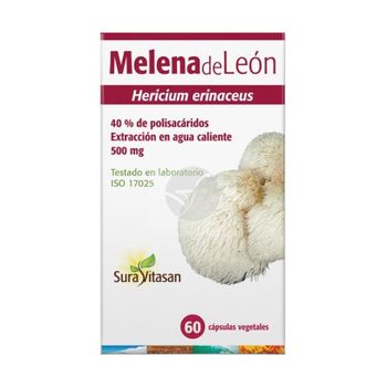 Melena De León 500 Mg Suravitasan 60 Cápsulas