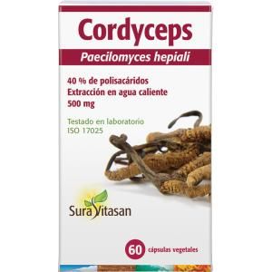 Cordyceps 500 Mg Suravitasan 60 Cápsulas