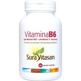 Sura Vitasan Vitamina B6 60 Capsulas