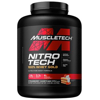 Muscletech Nitro Tech 100% Whey Gold 2,27 Kg Vainillafrancesa