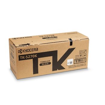 Kyocera Tk-5270k, Tóner De Láser, 6000 Páginas, Negro, 1 Pieza(s)