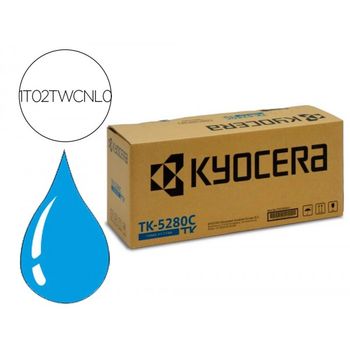 Toner Kyocera Tk5280c Cian Para Ecosysm6235 / 6635cidn