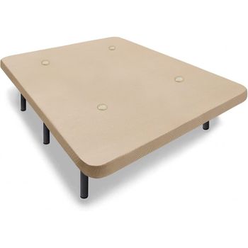 Somier 80x180 Cm Tubo Acerado 40x30 Mm Láminas Anchas Con Sistema  Anti-ruido. Patas Cilíndricas De 25 Cm. con Ofertas en Carrefour