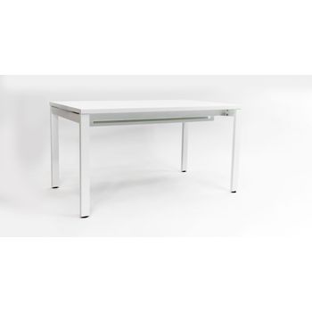 Mesa De Oficina Imasoto N2 De 1200 - Tapa Blanca