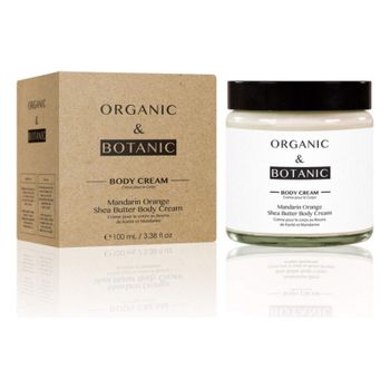 Crema Corporal Hidratante Organic & Botanic Mandarina (100 Ml)