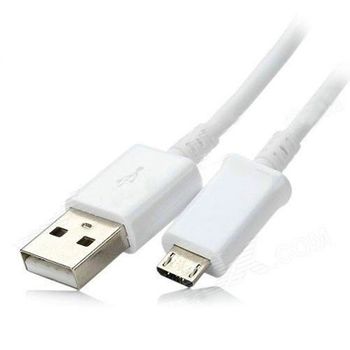 Cable De Datos Micro Usb Blanco ( 1 Metro ) Universal