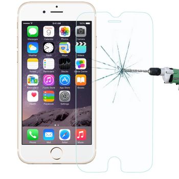 Protector De Pantalla Cristal Templado Iphone 6, 6s, 7 Y 8 9h 2.5d Pro+ (con Caja Y Toallitas)